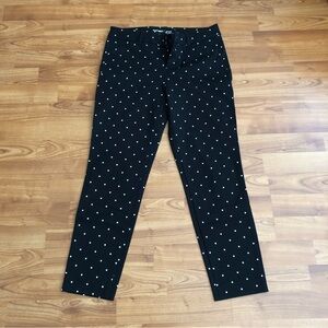Polkadot pencil pant